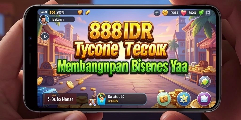 Tampilan utama dari gameplay <strong>888IDR</strong> yang menarik dan penuh strategi bisnis.
