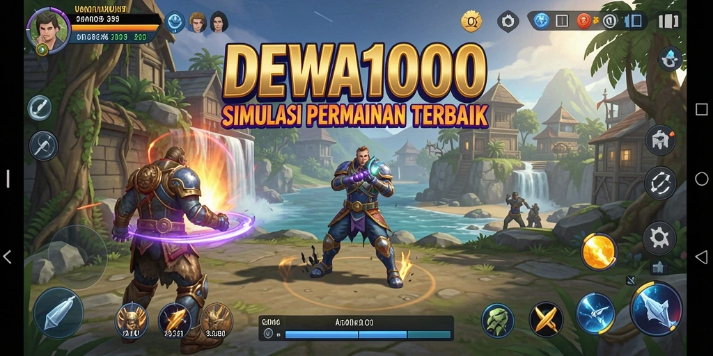 Tampilan gameplay DEWA1000 yang interaktif dan menarik.