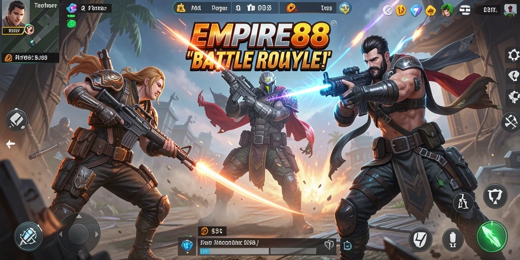 Gameplay seru EMPIRE88 dalam pertarungan Battle Royale yang mendebarkan.