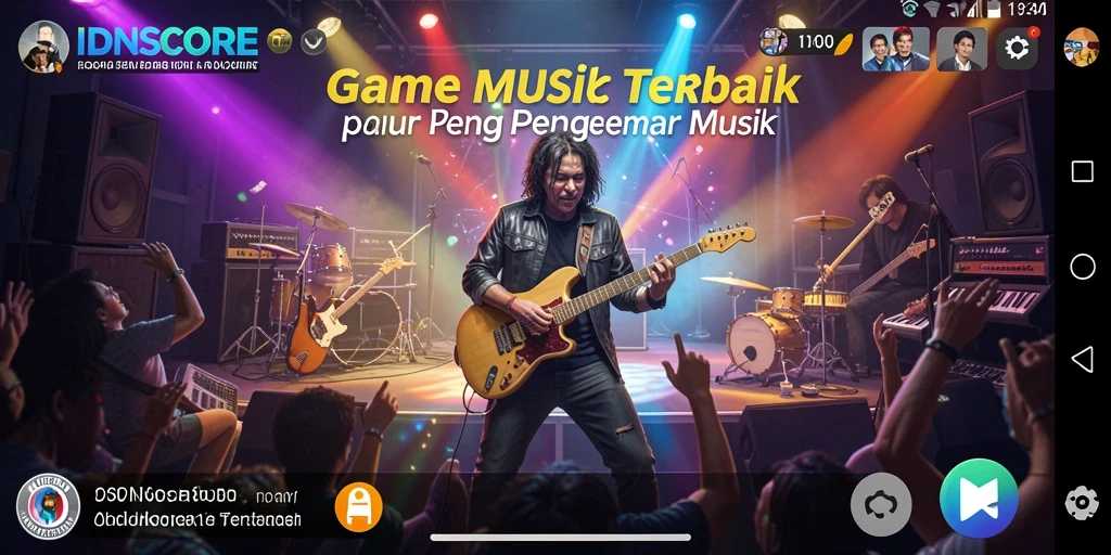 Tampilan gameplay IDNSCORE yang seru dan menarik.