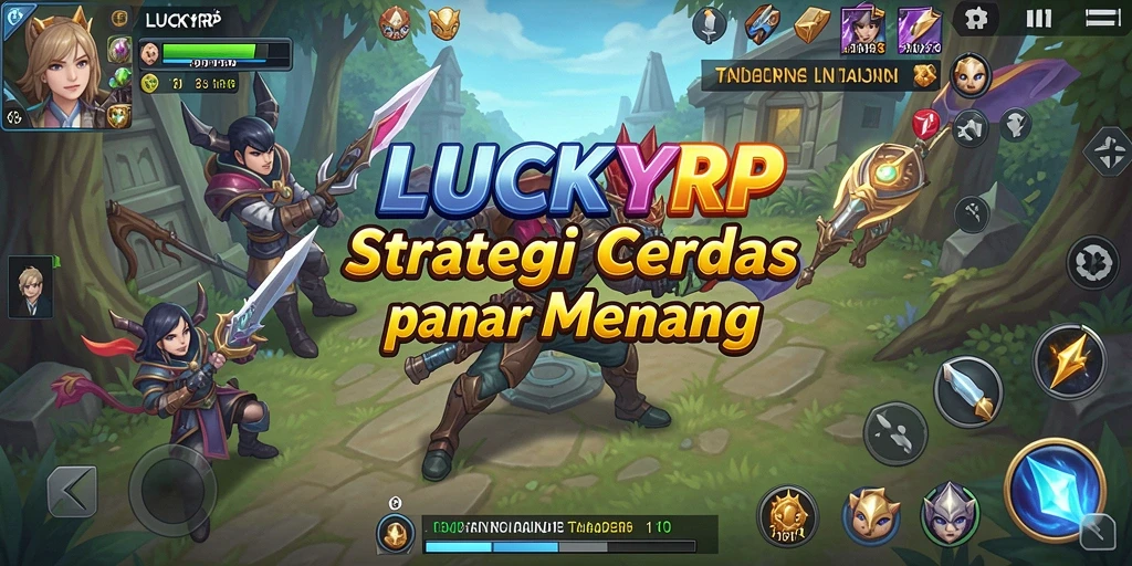 Tampilan gameplay menegangkan di LUCKYRP yang penuh strategi dan taktik.