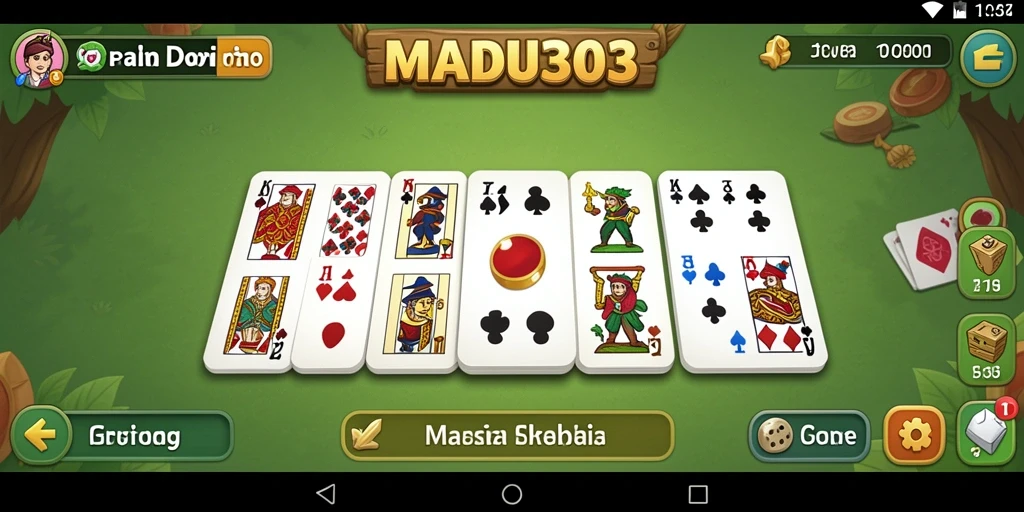 Tampilan gameplay MADU303 yang menarik dan seru.