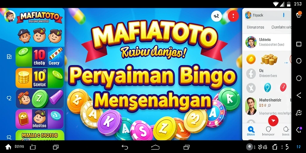 Tampilan gameplay Bingo yang seru dan interaktif di MAFIATOTO.