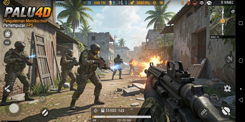 Gameplay intens dan grafik mencolok di PALU4D.