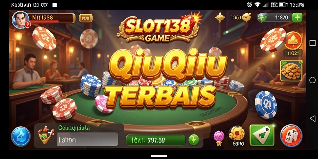 Tangkapan layar aksi seru dalam permainan QiuQiu SLOT138.