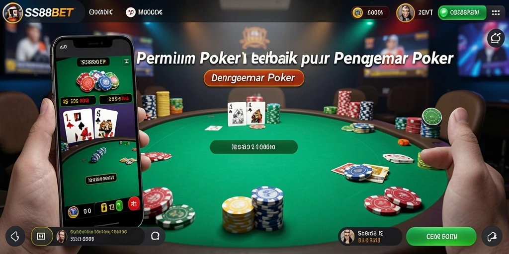 Gameplay mendebarkan dari poker di SS88BET yang penuh strategi.