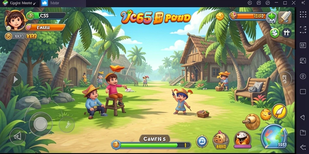 Tangkapan layar dari gameplay VC55 yang seru dan menghibur.